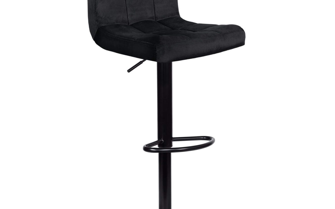 Hoker welurowy BALI czarny BLACK