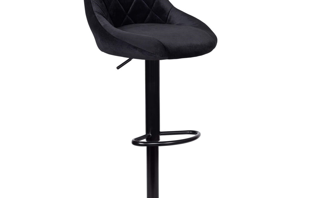Hoker welurowy CALISO czarny BLACK