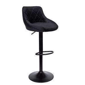 Hoker welurowy CALISO czarny BLACK